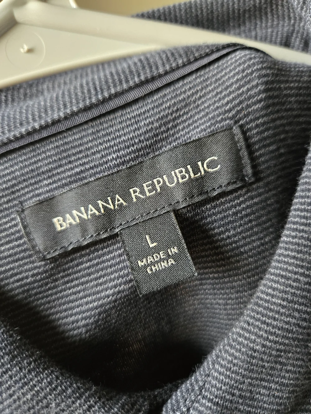 Banana Republic Blue Men's Polo Shirt